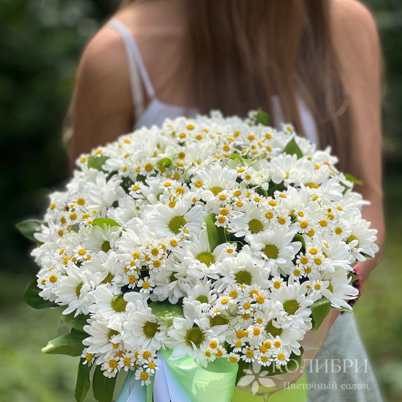 Коробка с ромашками 3