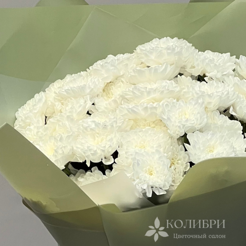 Букет из 9 хризантем сорт Алтай  3