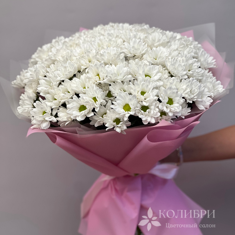 Большой букет из 25 ромашек 2
