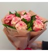 Букет из 7 розовых роз  1