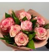 Букет из 9 розовых роз 1