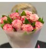Букет из 9 розовых роз