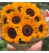 Букет из подсолнухов 9 шт 3