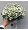 Свадебный букет из гипсофилы