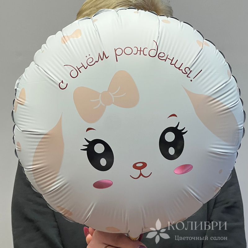 Шар гелевый с днем рождения! 2